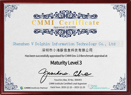 CMMI3证书
